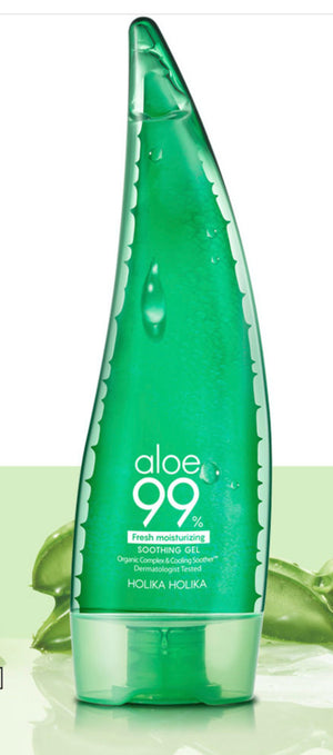 Holika Holika Aloe 99% Soothing Gel (55ml x 3) 99% aloe leaf juice