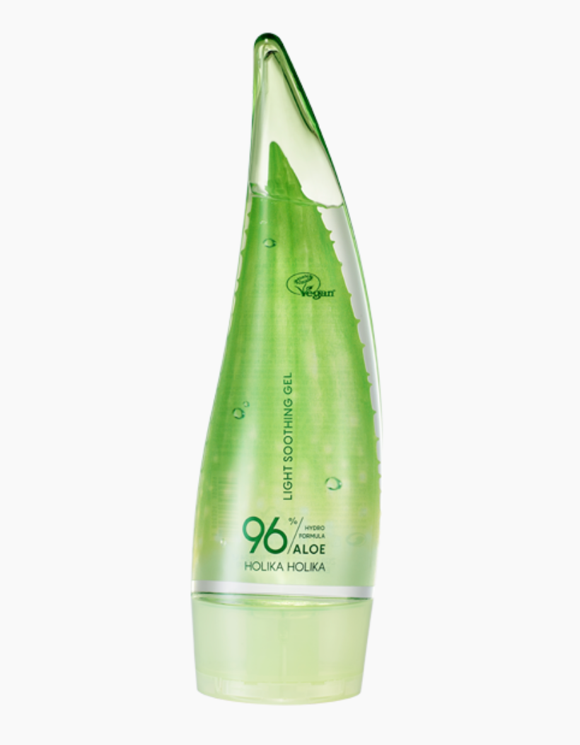 Holika Holika 96% Aloe Light Soothing Gel with Hydro Formula 250 ml - more quick absorbs & cooling effect
