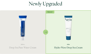 PURITO HYDRO WAVE Deep Sea Cream 50g with deep sea water and seaweeds extracts