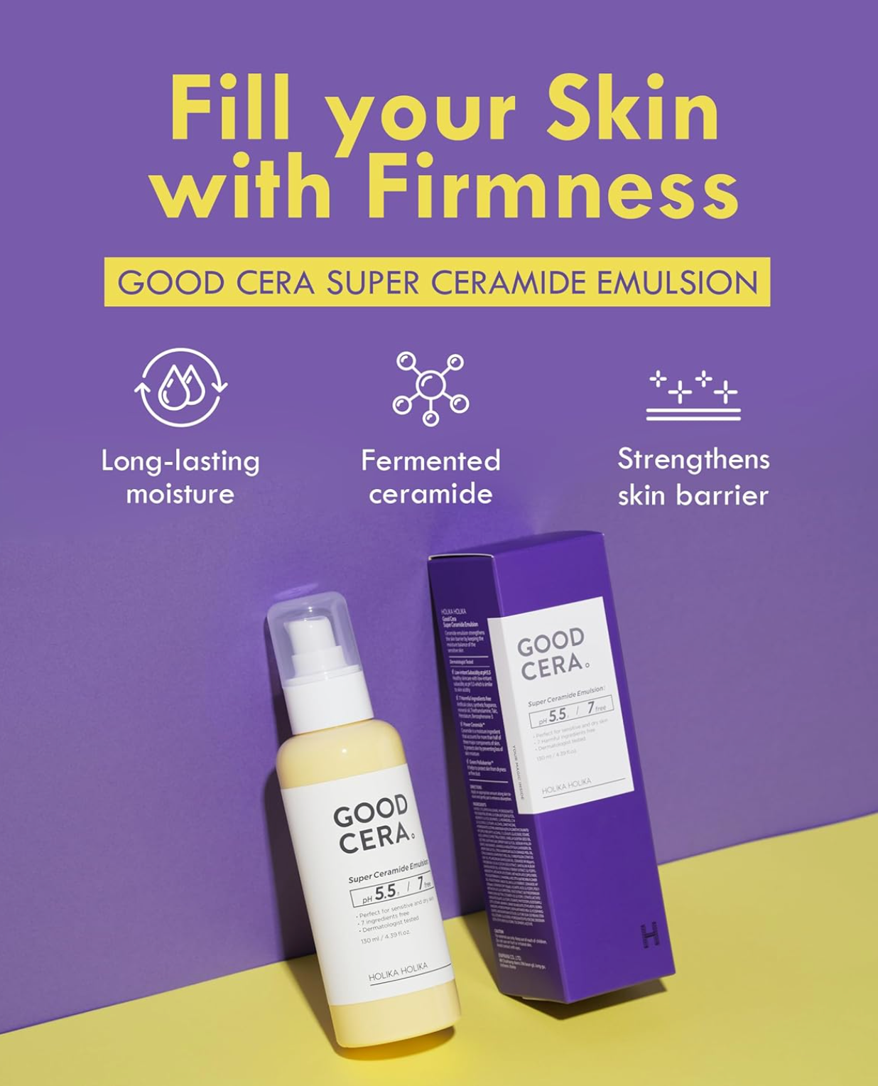 Holika Holika Good Cera Super Ceramide Emulsion, 130ml