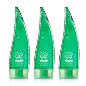 Holika Holika Aloe 99% Soothing Gel (55ml x 3) 99% aloe leaf juice