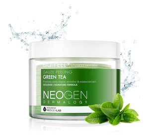 NEOGEN DERMALOGY BIO PEEL Gauze Peeling Green Tea (200ml/30pads) Premium exfoliating pads