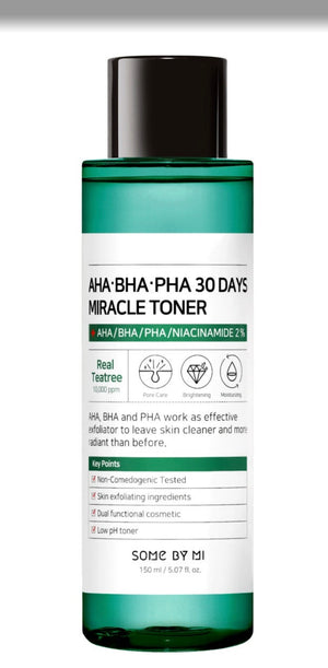 SOME BY MI AHA-BHA-PHA 30 Days Miracle Toner 150ml - Functional cosmetic toner