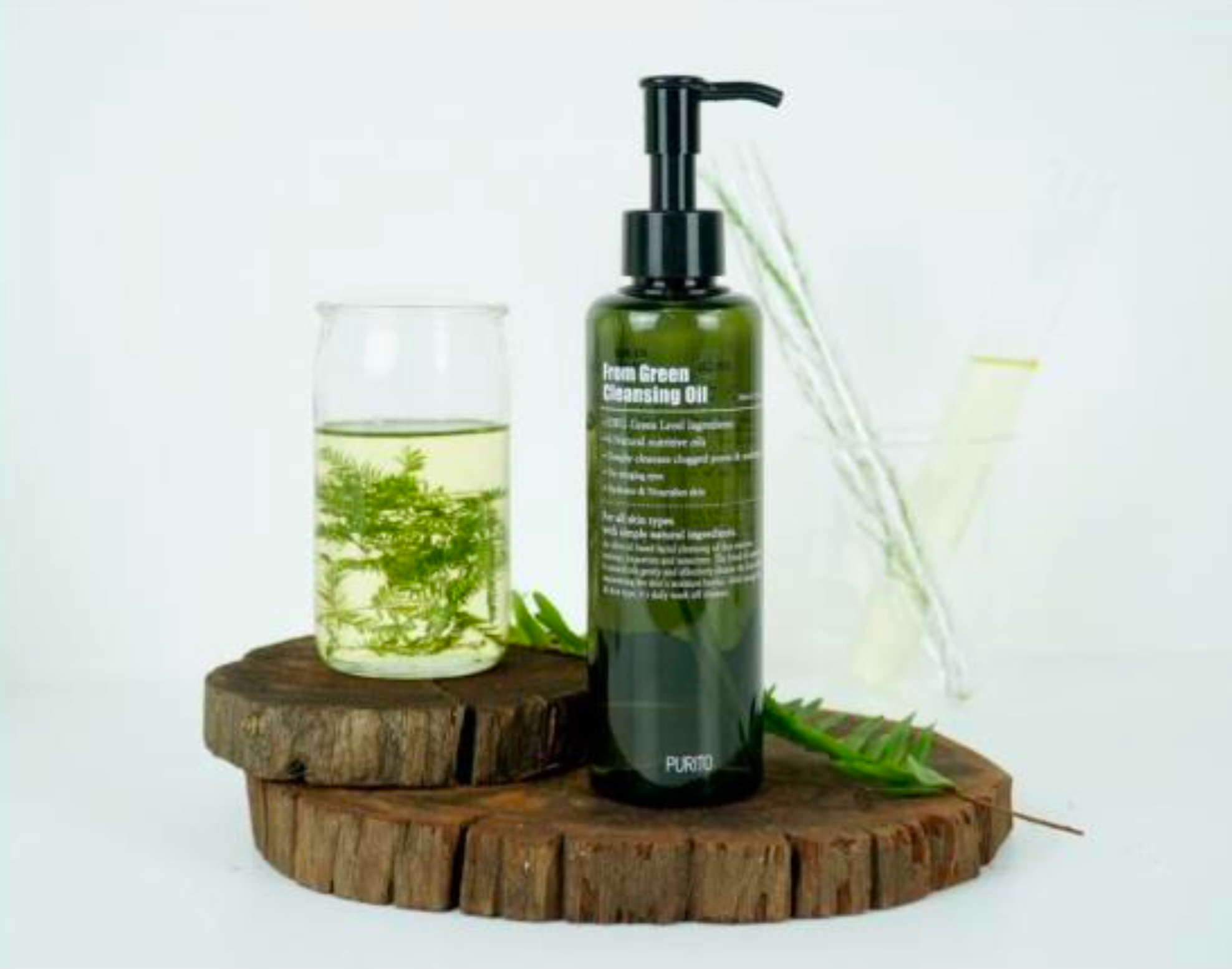 PURITO From Green Cleansing Oil 200ml. with five essential natural oils